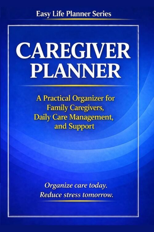 Caregiver Planner Book Cover