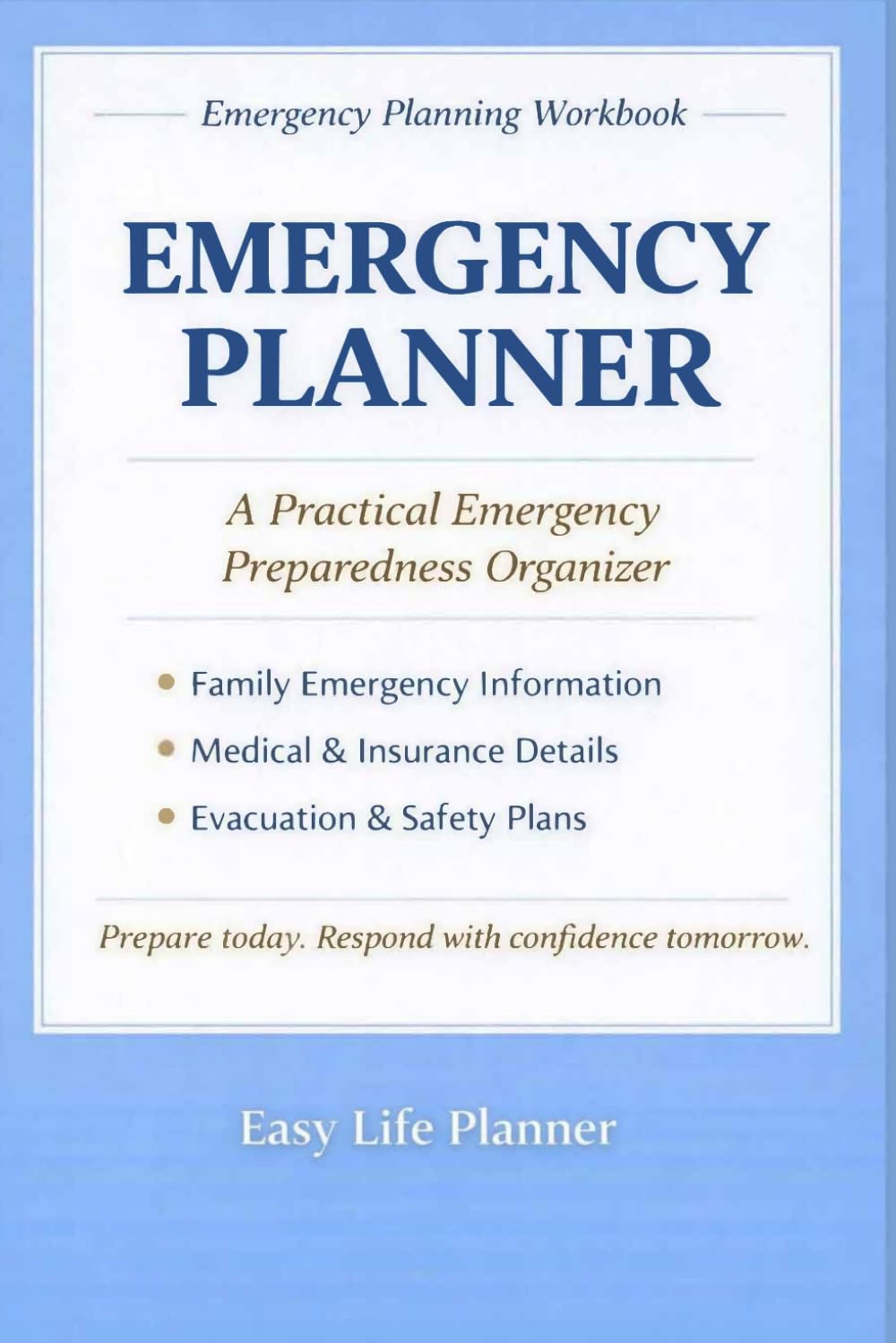 Emergency Planner by Richard A. Jordan