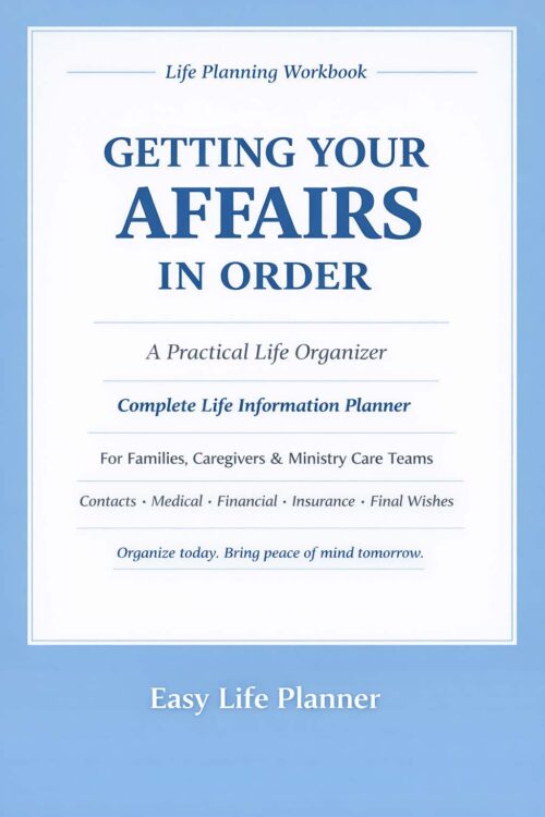 Getting Your Affairs in Order Book Cover